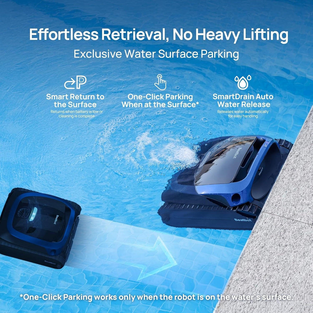 Beatbot AquaSense 2 + iSkim Pool Cleaning Bundle