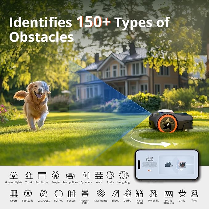 Segway Navimow i110N Robotic Lawn Mower – Wire-Free RTK + Vision