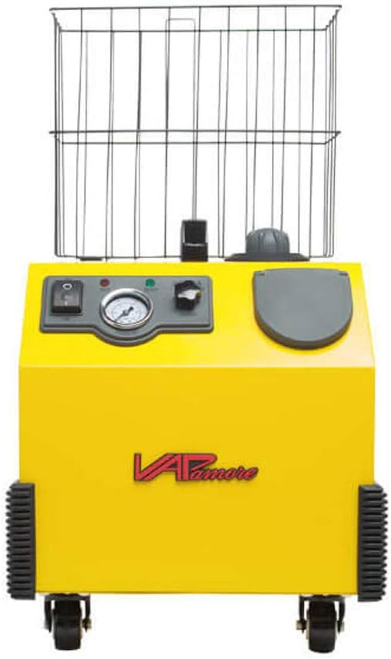 MR-750 Ottimo Heavy Duty Steam Cleaner. Electronic Solenoid for Dry Steam Control, Full Stainless Steel Boiler,1 Gallon Water Capacity, Multipurpose, Chemical Free, 24 Professional Tools