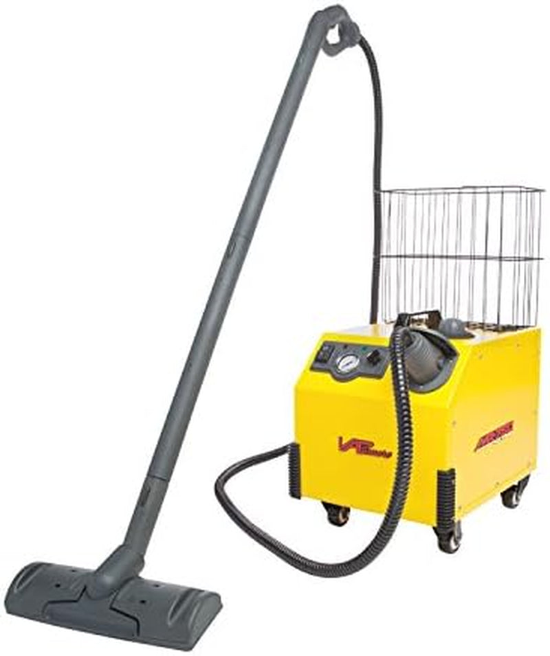 MR-750 Ottimo Heavy Duty Steam Cleaner. Electronic Solenoid for Dry Steam Control, Full Stainless Steel Boiler,1 Gallon Water Capacity, Multipurpose, Chemical Free, 24 Professional Tools